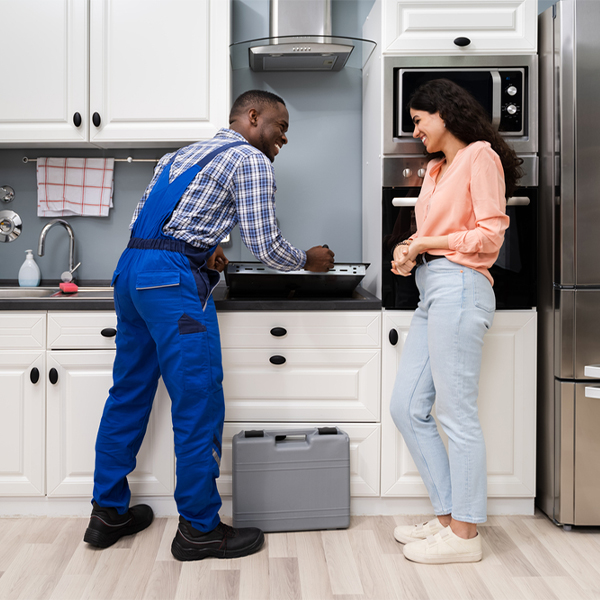 can you provide an estimate for cooktop repair before beginning any work in Middlecreek
